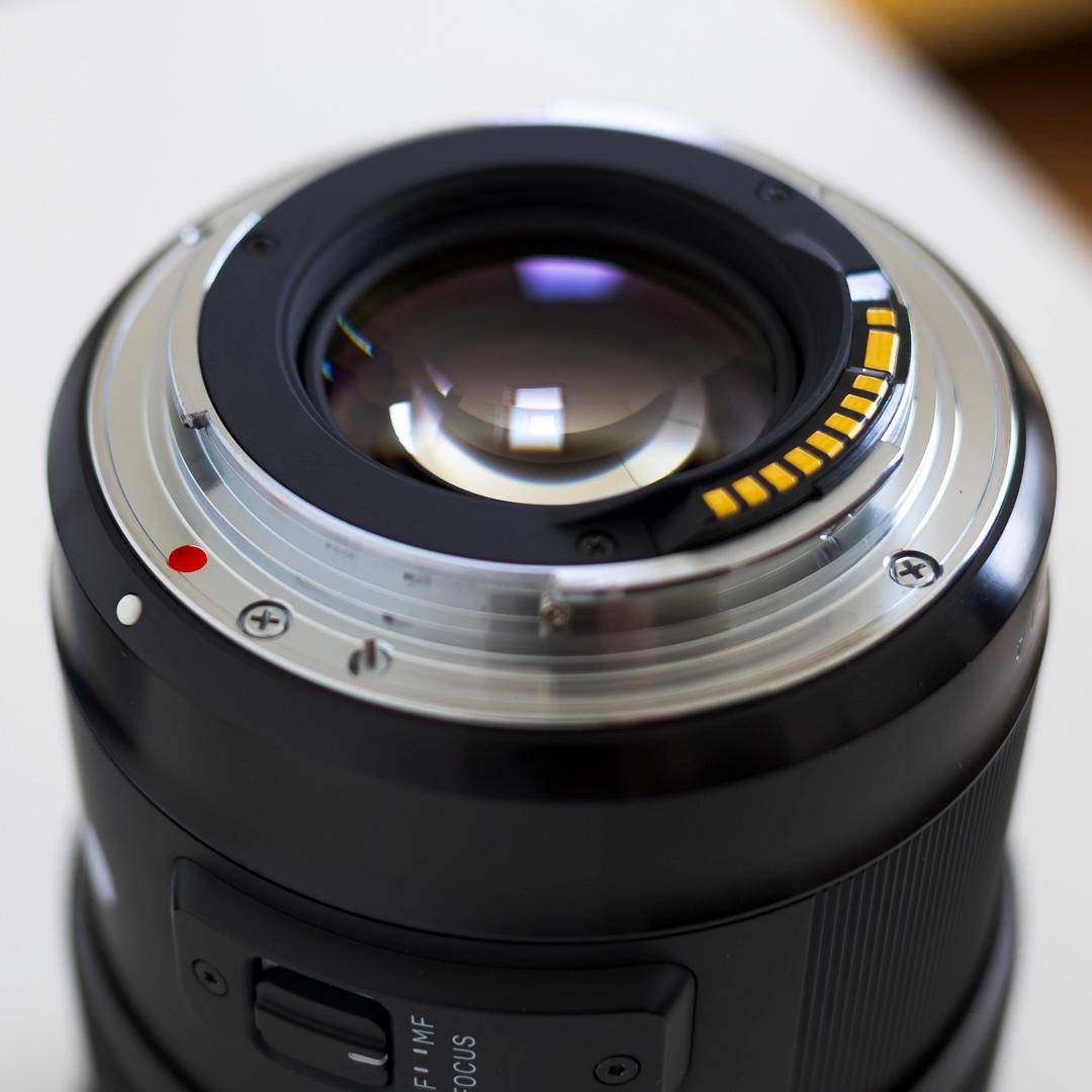 Sigma 50mm F1.4 DG HSM Canon用 保護フィルター付