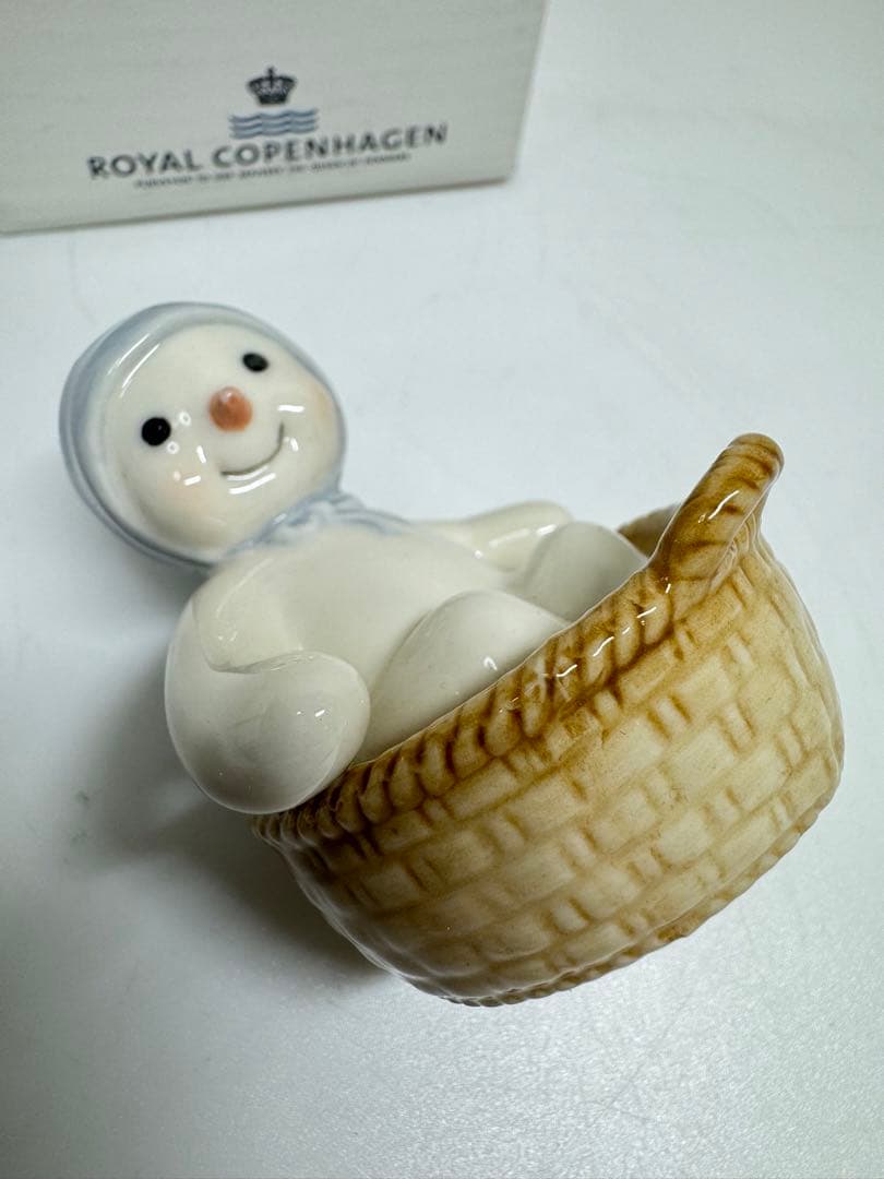 ロイヤルコペンハーゲン 2007年 スノーマン フィギュリン 赤ちゃん