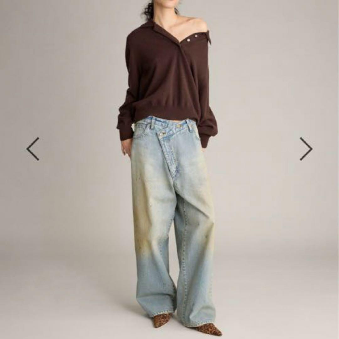 ★BRILL★ブリル★ダートワイドデニム　38