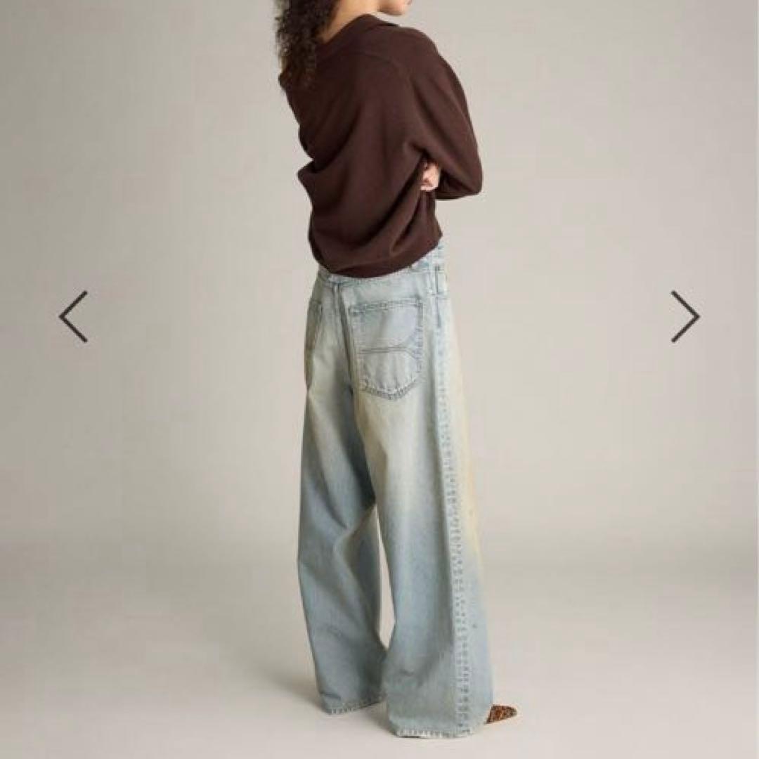 ★BRILL★ブリル★ダートワイドデニム　38