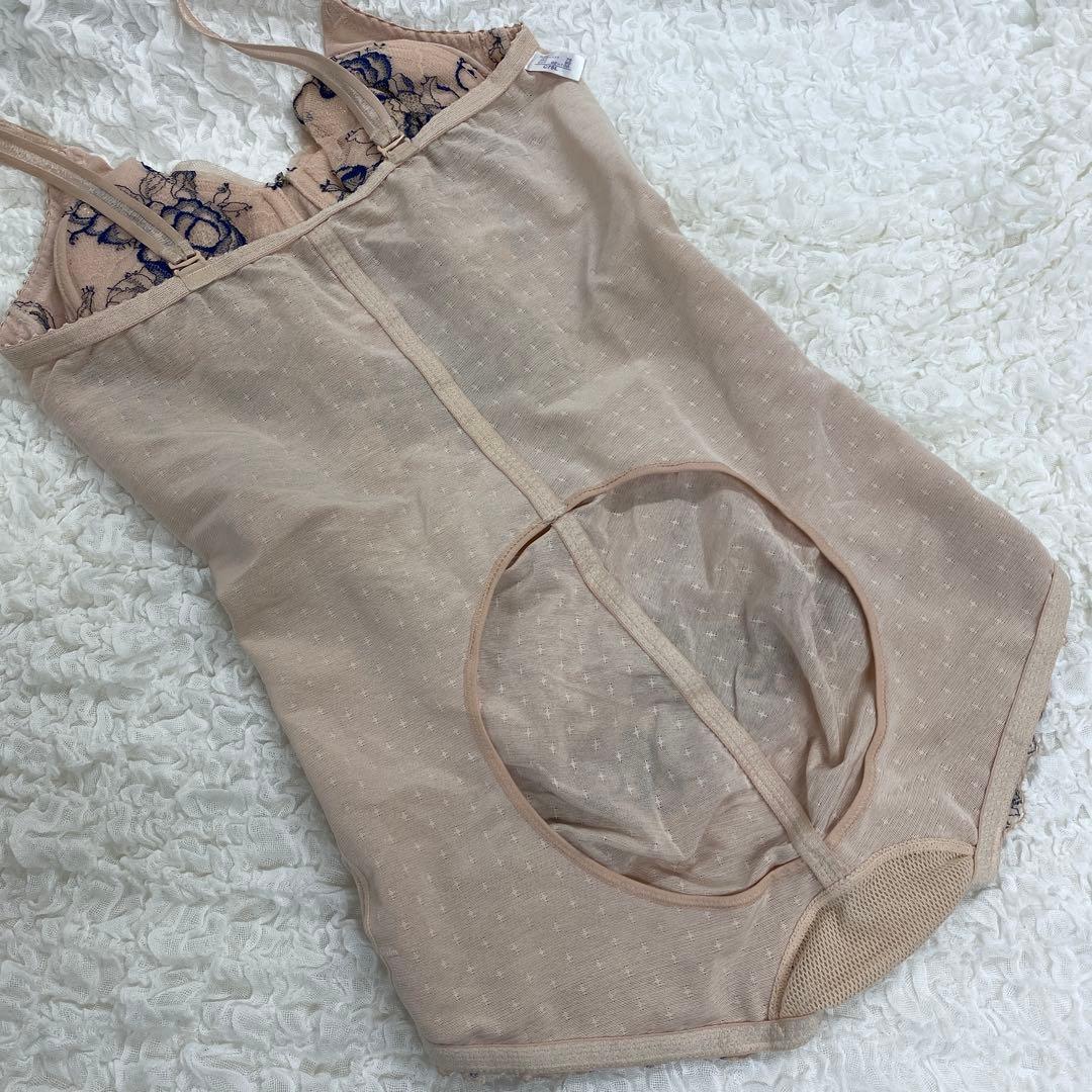 マルコ 補正下着 ボディスーツ C75 L デコルテリュミエス イデラ ロゼ