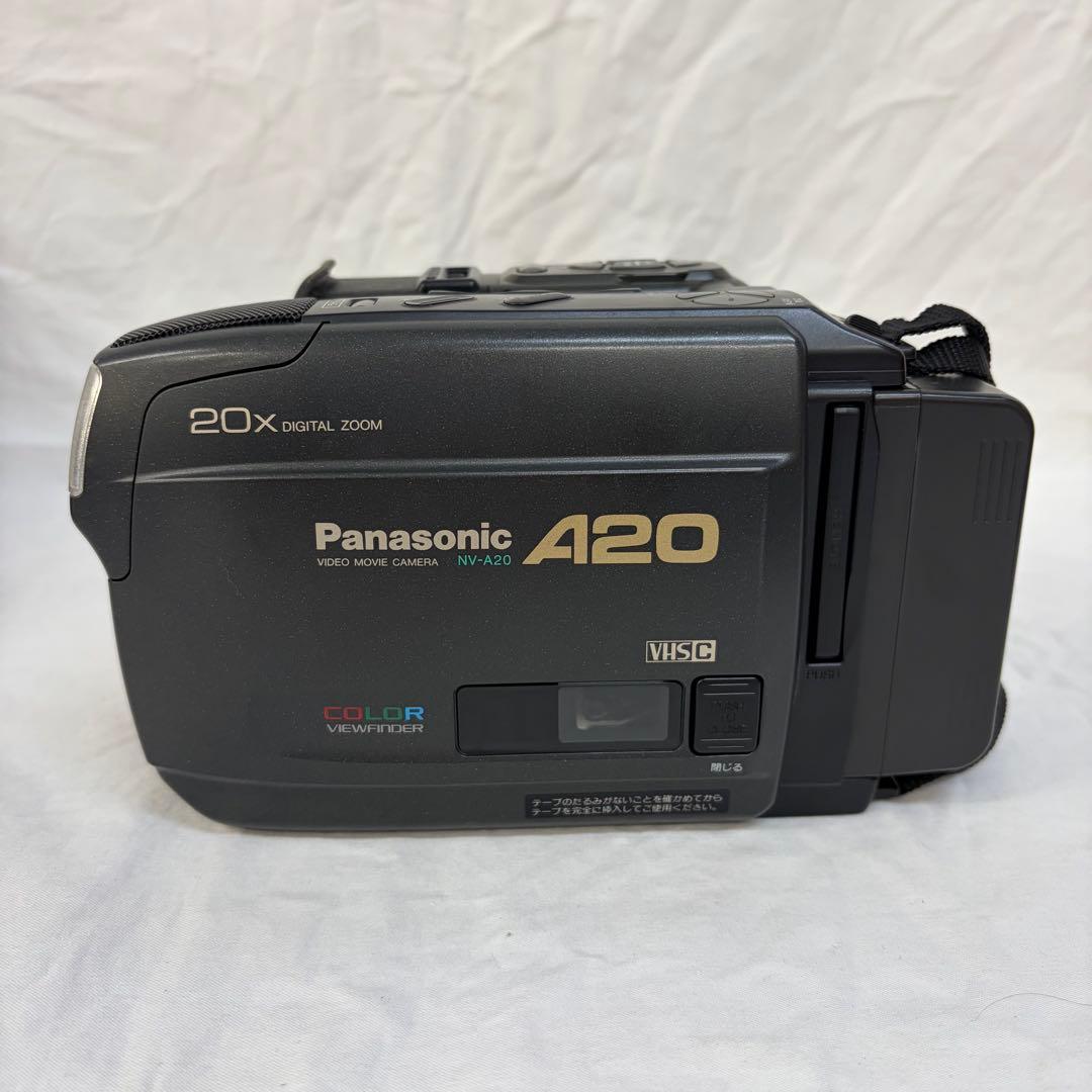 【1203M8】Panasonic VHS-C NV-A20 ビデオカメラ