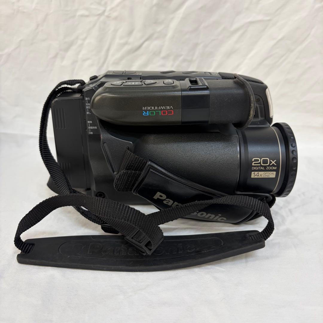 【1203M8】Panasonic VHS-C NV-A20 ビデオカメラ