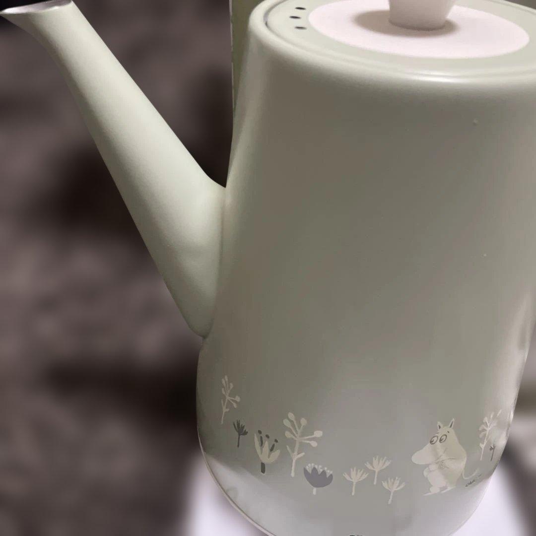 レコルト　ケトル　ムーミン　ライトグリーン