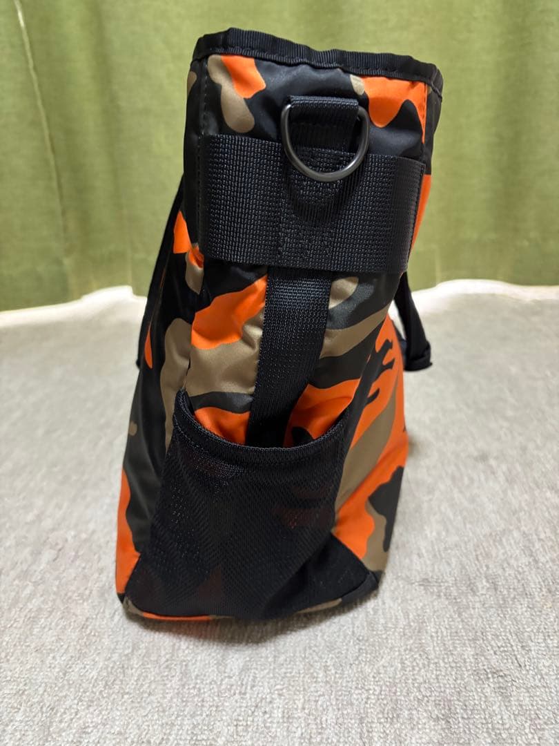 PORTER オレンジ カモフラ トートバッグ