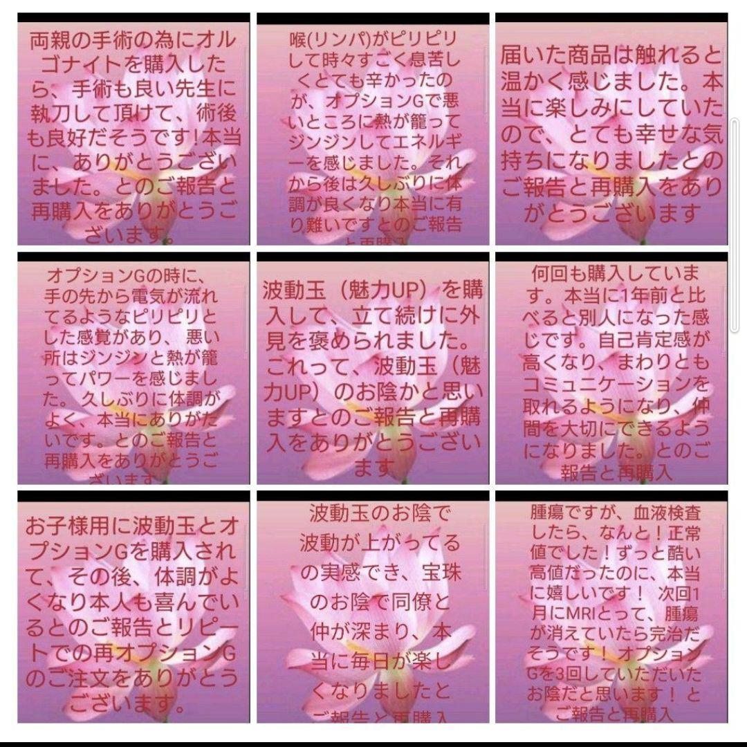 リピーター様（メル78428様）のオプション追加の出品です（護符　オルゴナイト）