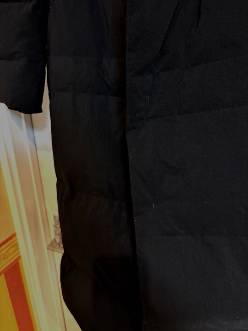 プランテーション ロングダウン　リバーシブルPL83FA002 M 〜L 黒