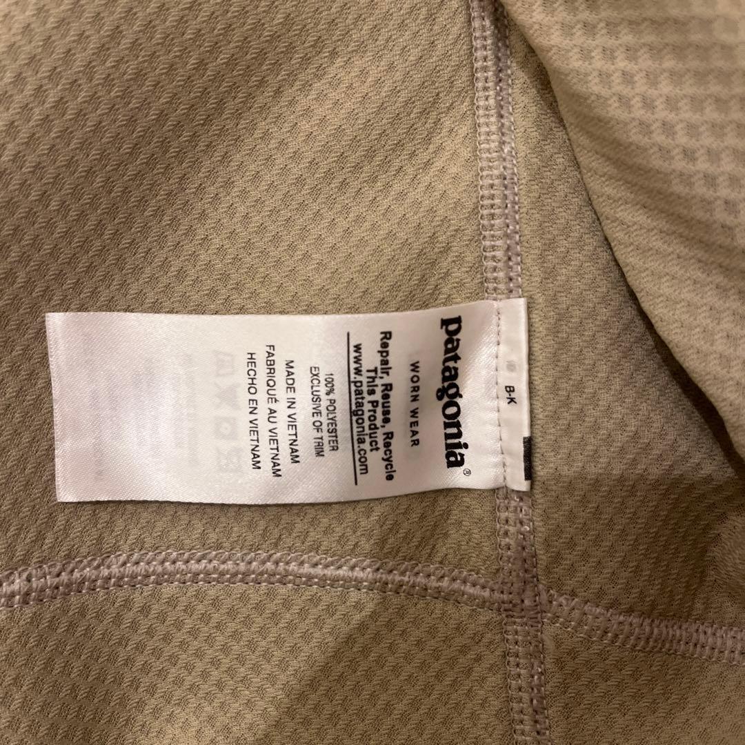 パタゴニア　フリース　ベスト　レトロX ホワイト/ネイビー　中古美品！