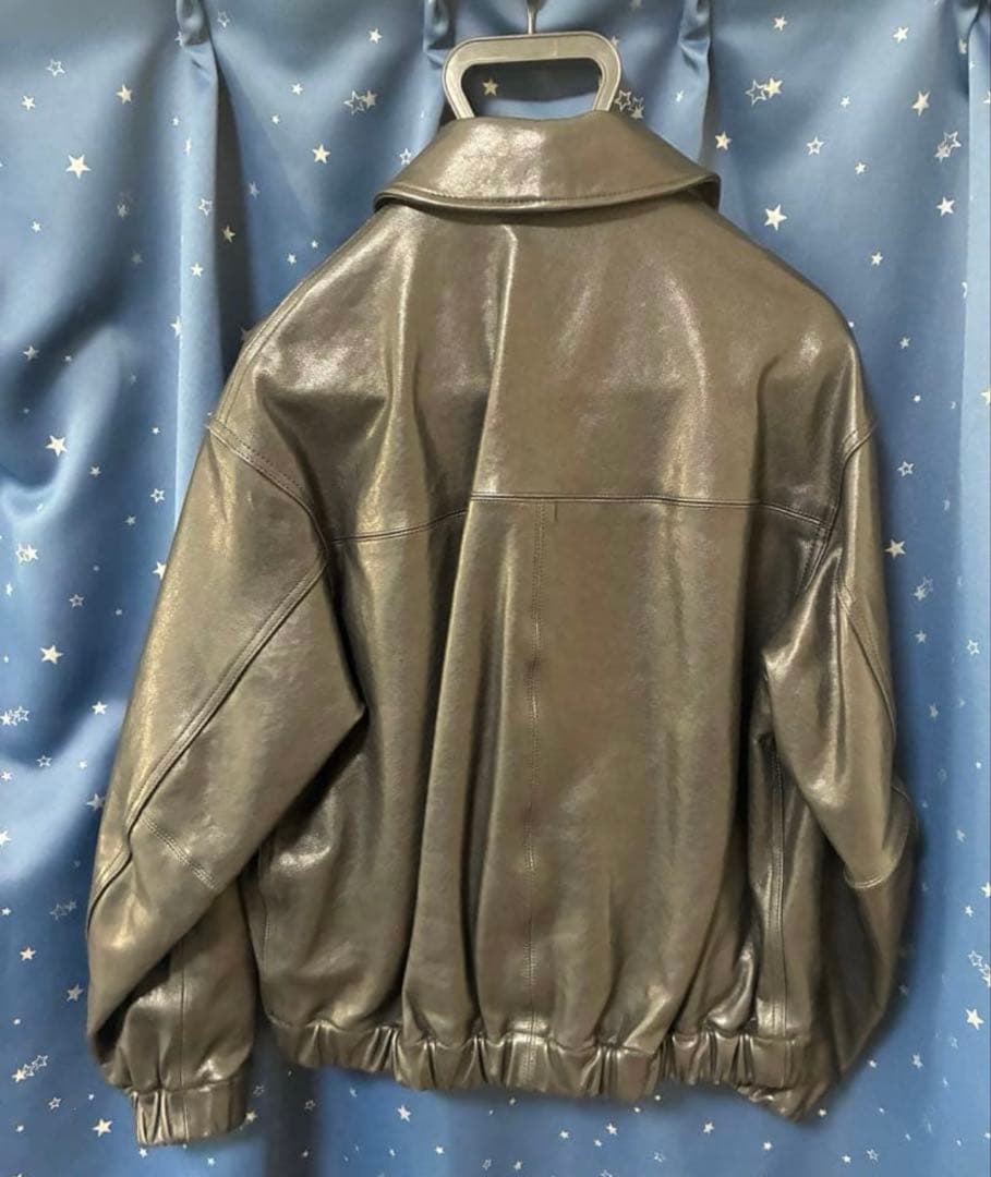 EDIFICE A2 レザーショートジャケット