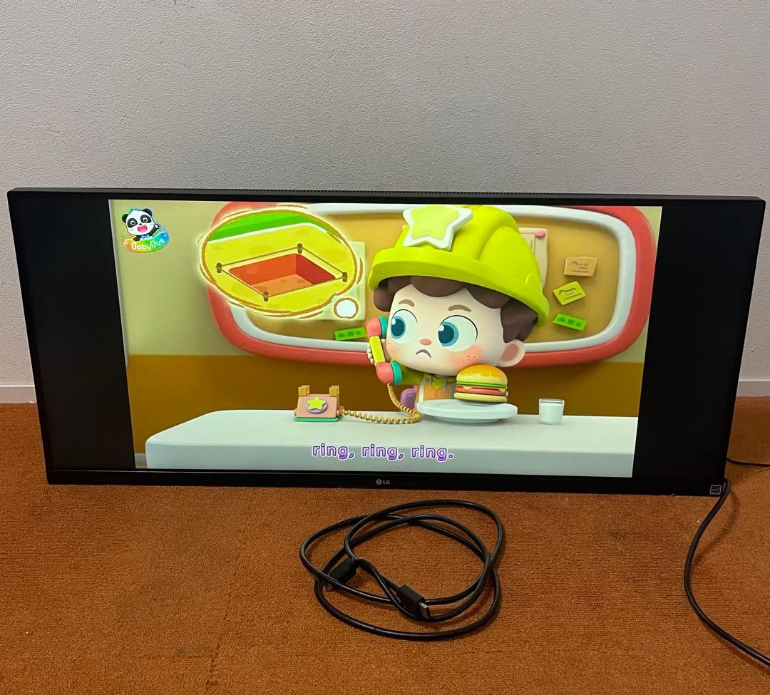 LG モニター 34V型 2022年製 ディスプレイ【34インチ】