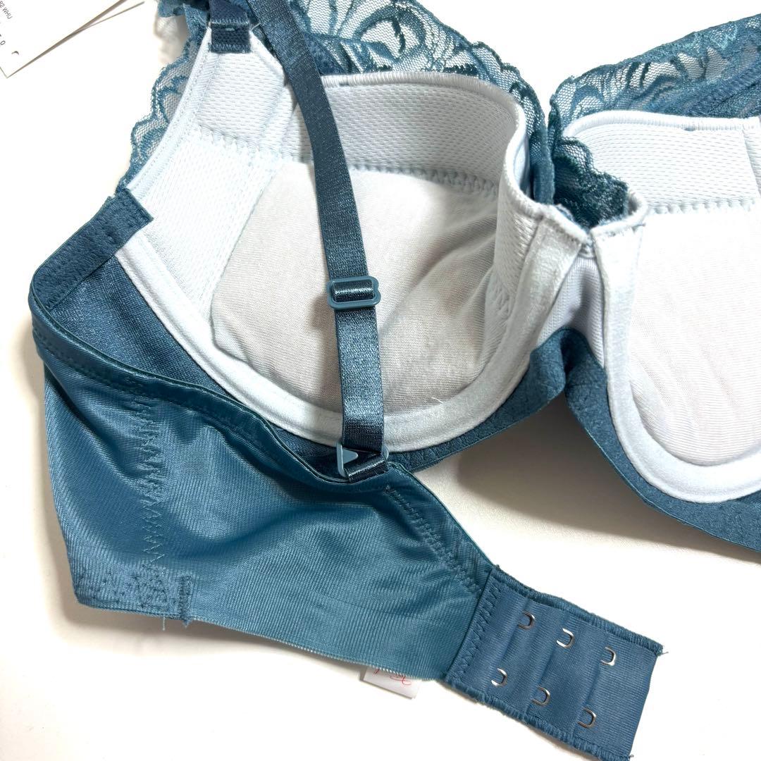 D75L 天使のブラ スリムライン582 ブラ＆ショーツ Green