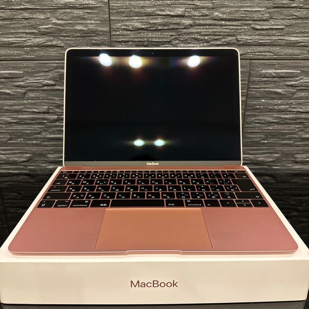 MacBook本体 MacBook Retina 2017 m3/8GB/256GB ROSE