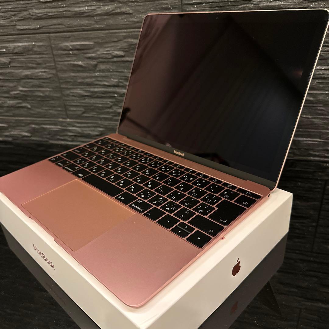 MacBook本体 MacBook Retina 2017 m3/8GB/256GB ROSE
