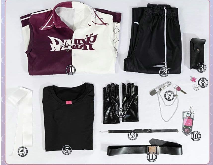 にじさんじ　佐伯イッテツ　コスプレ　衣装　イヤリング