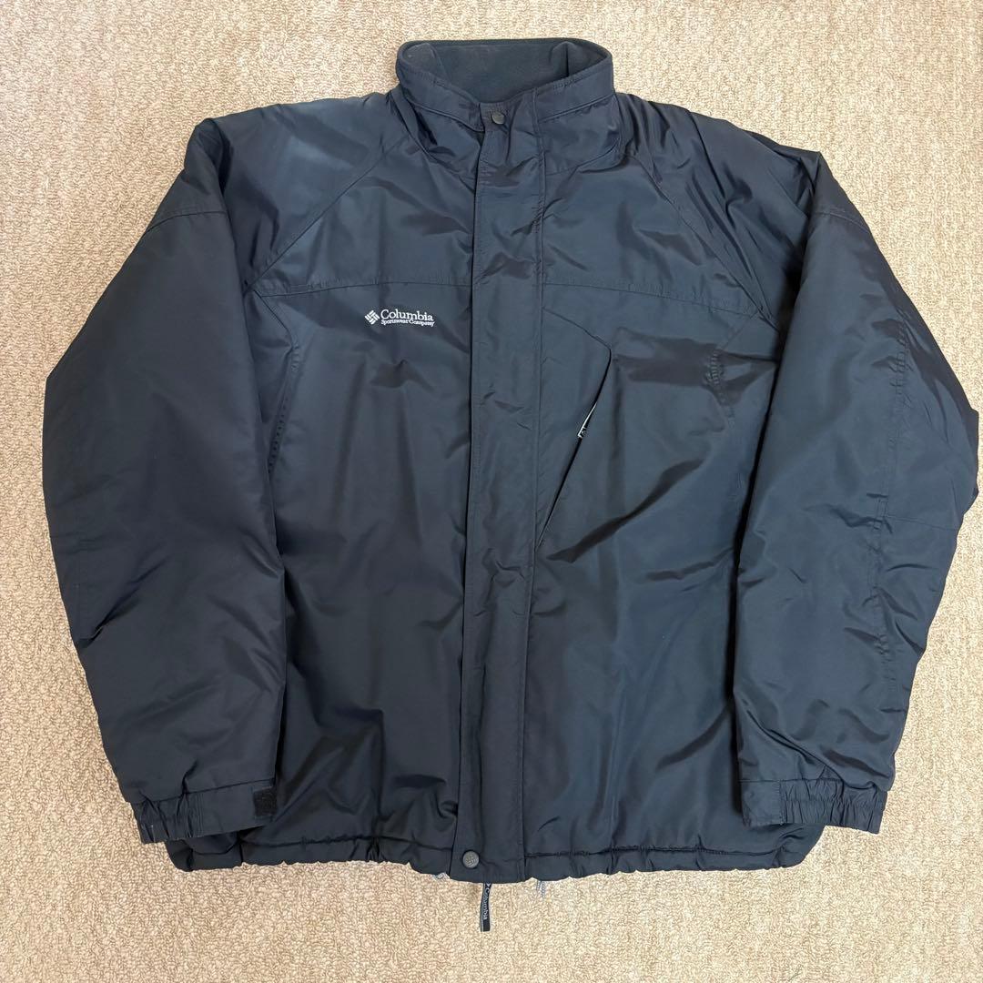 Columbia 中綿ナイロンジャケット ブラック