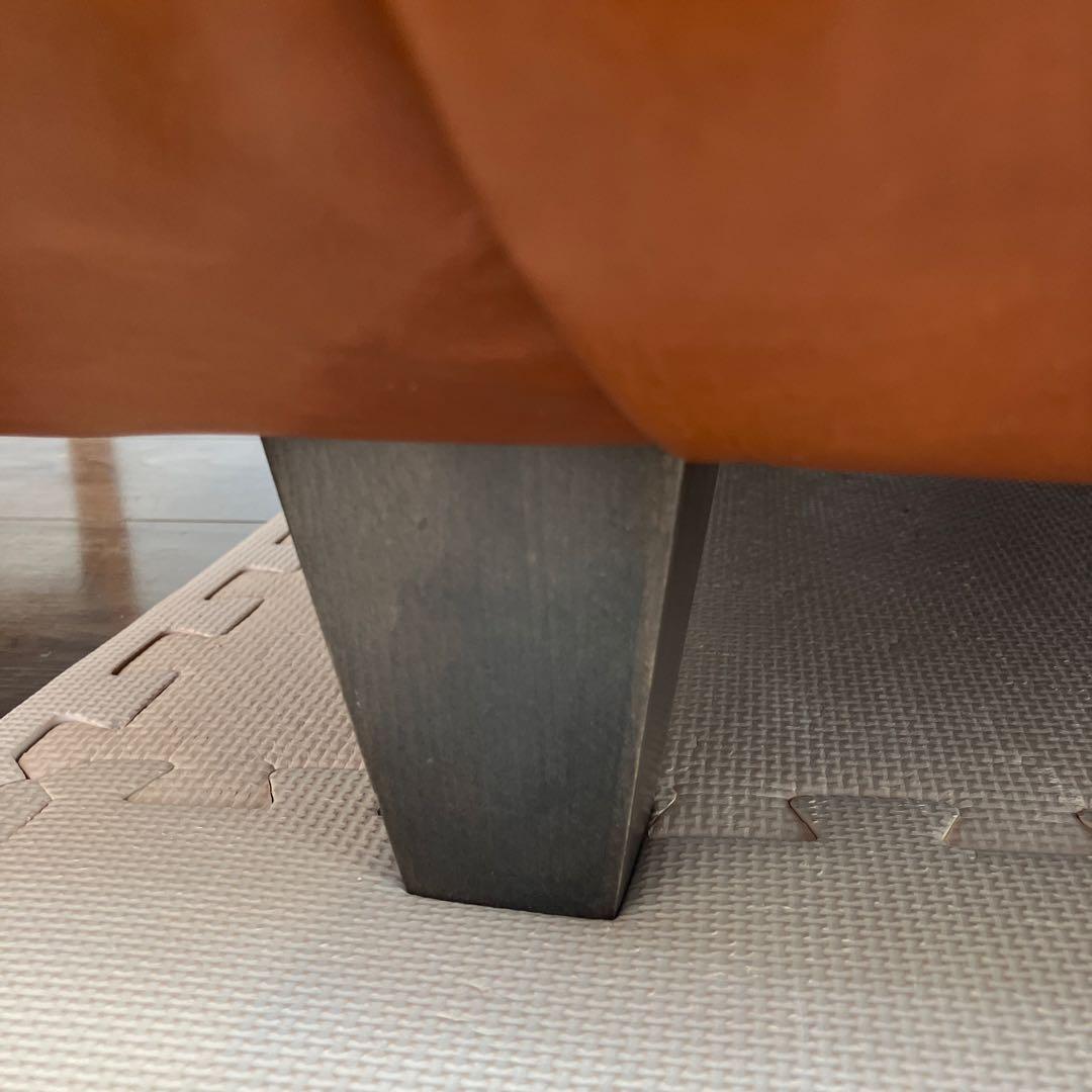 【廃盤】ACTUS 3350 本革　 3人掛け　ロンバケ　ソファー　アクタス