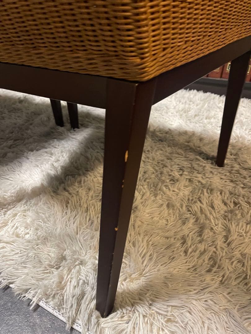 山川 コンテンポラリー ラタン ヤマカワラタン チェアー 一脚です①