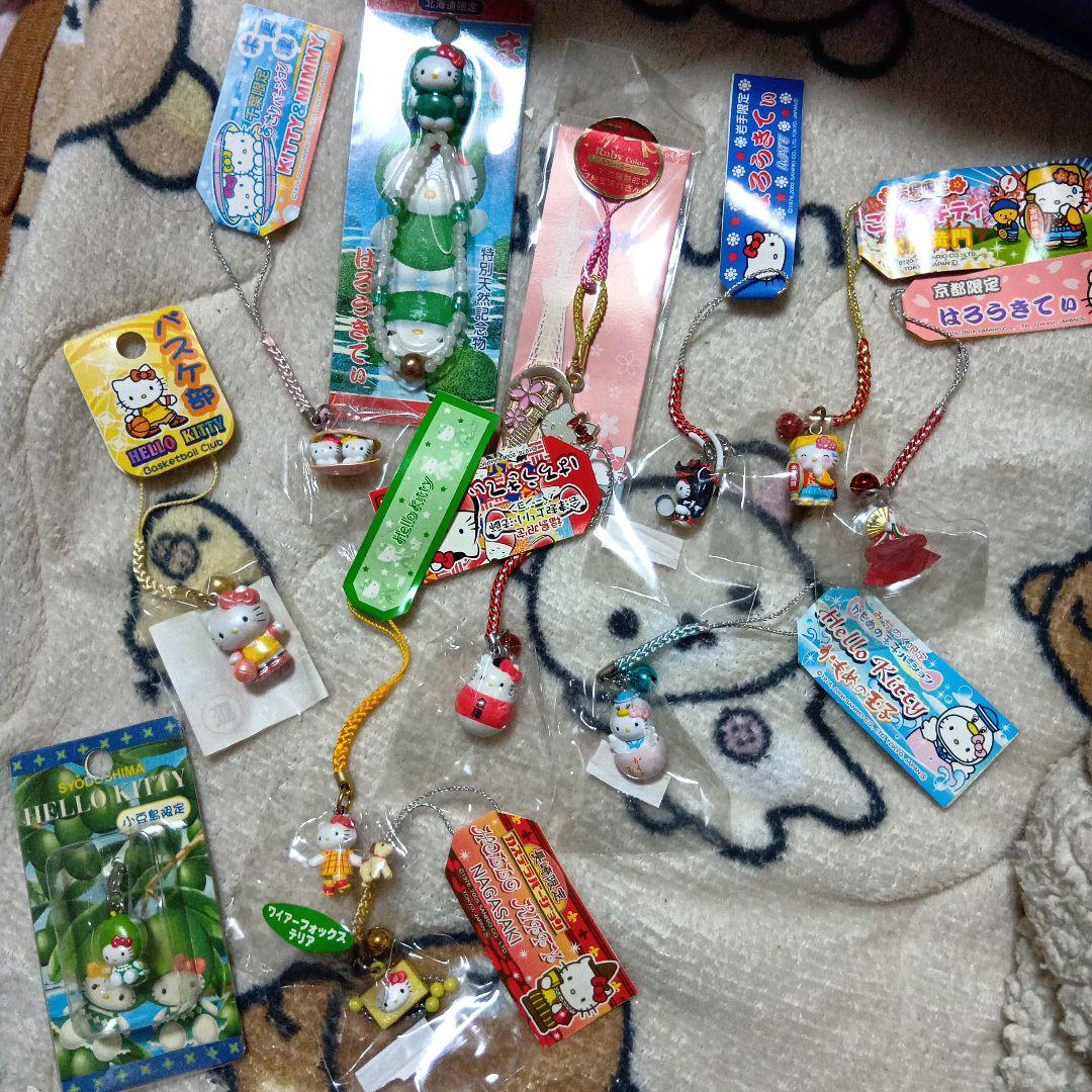 キティちゃん　ご当地ストラップ