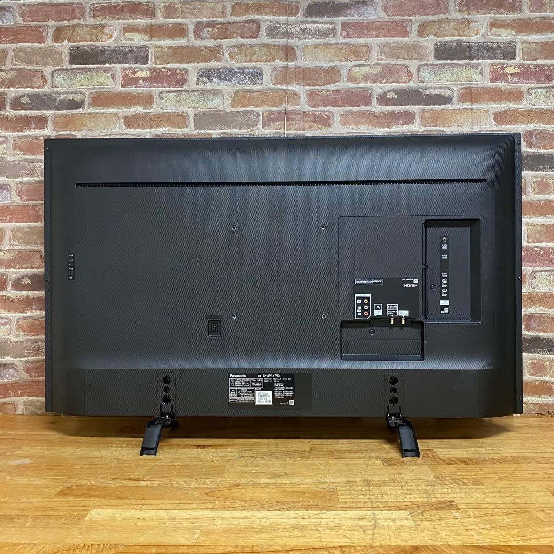 パナソニック 49V型 4K 液晶テレビ VIERA TH-49GX750