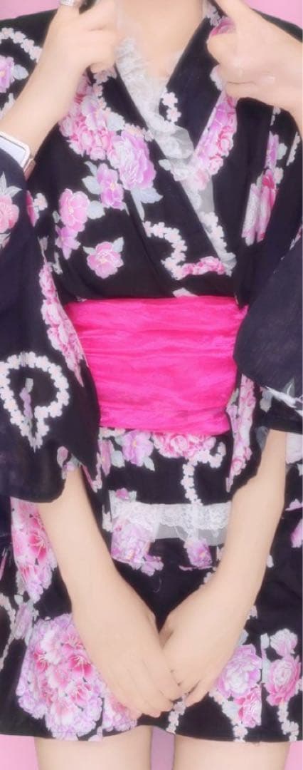 姫ギャル、JK無双浴衣ドレスꕀෆ¨大人用