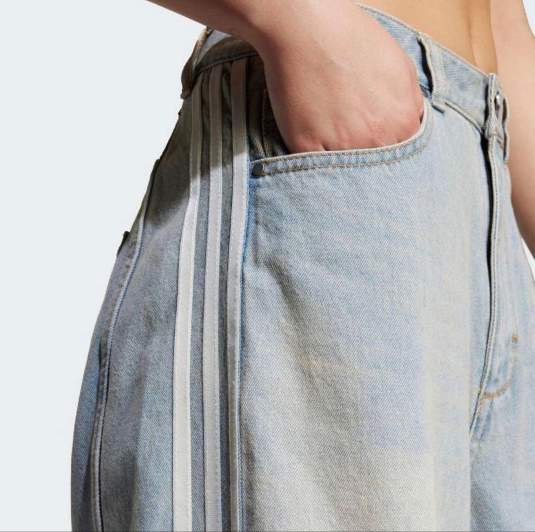 ADILENIUM シーズン 3 バナナフィット ウォッシュドデニムパンツ 32