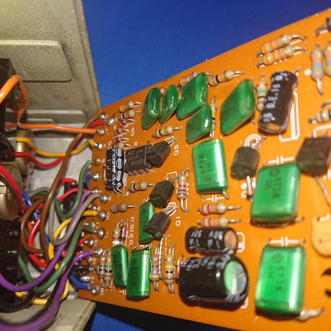 BOSS SD-1 オーバードライブ NEC C4558C 81年 箱 説明書