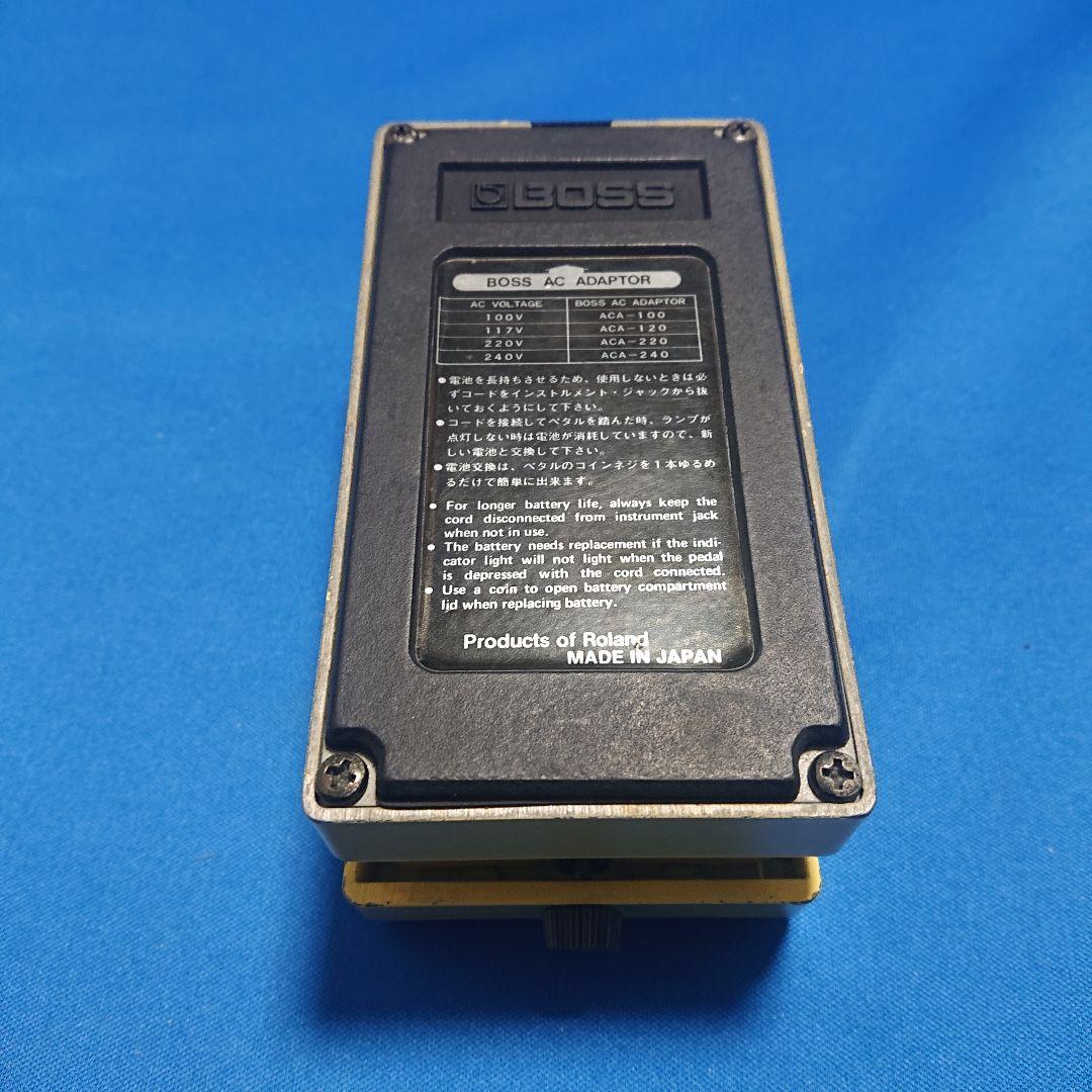 BOSS SD-1 オーバードライブ NEC C4558C 81年 箱 説明書