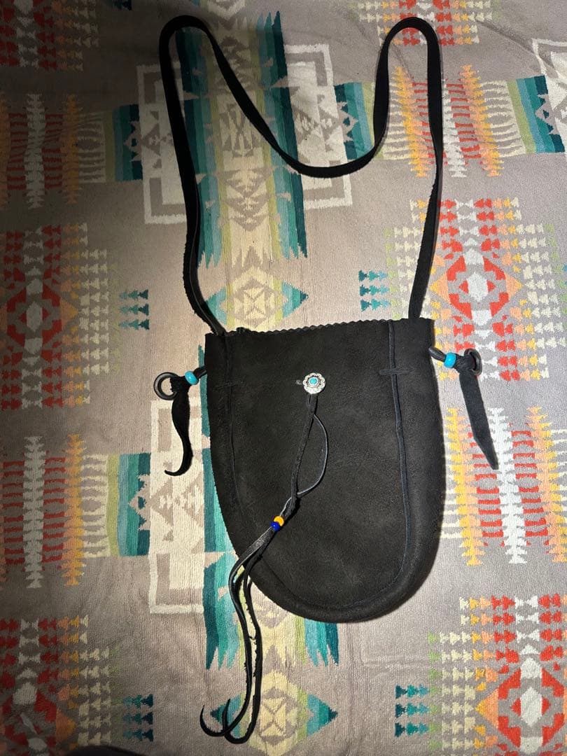 KAZUMA　鹿革ポーチ