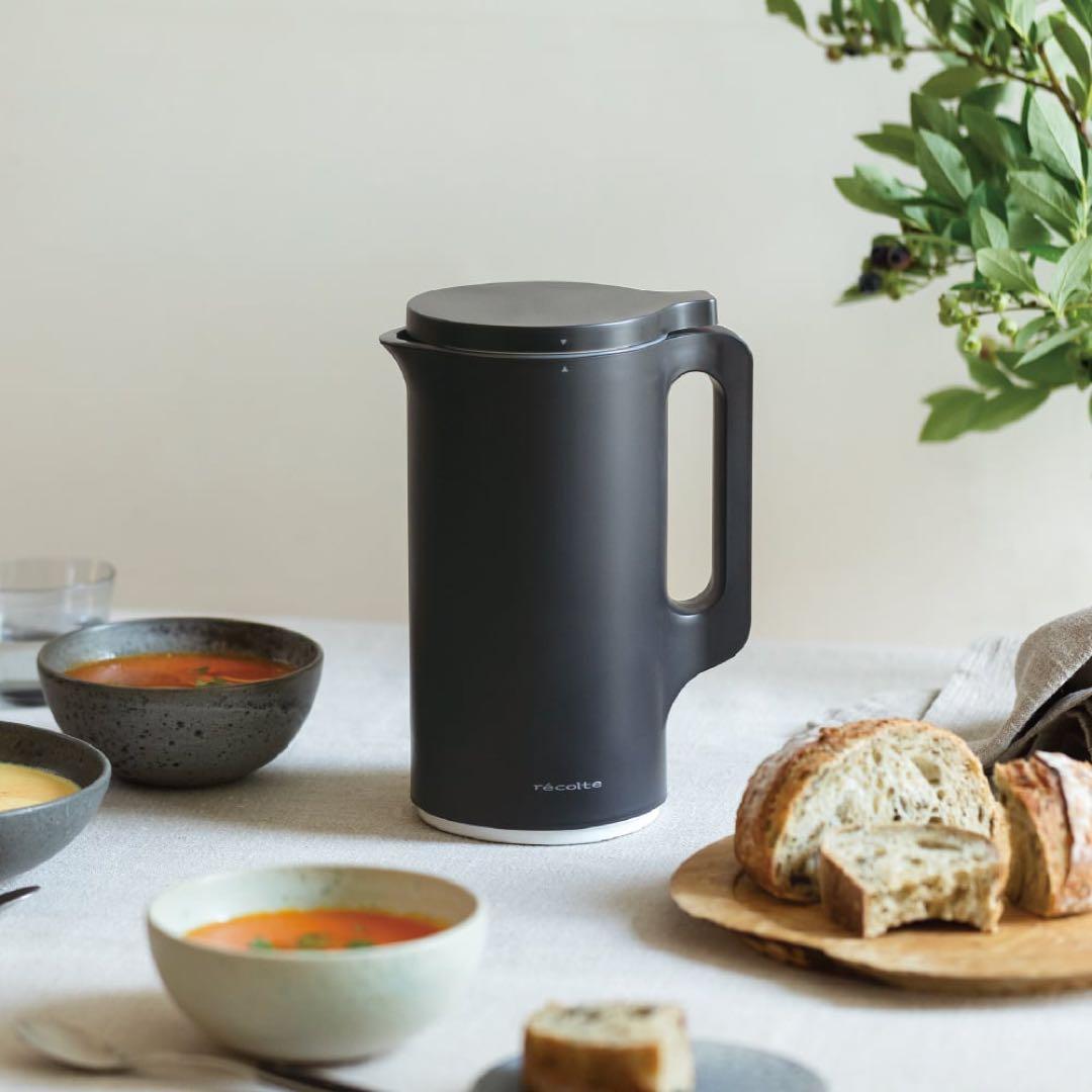 【新品】レコルト Auto Cooking Pot ブラック 自動調理ポット