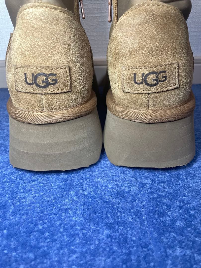 【美品】UGG 厚底 ムートンブーツ クラシック ディッパー 24cm
