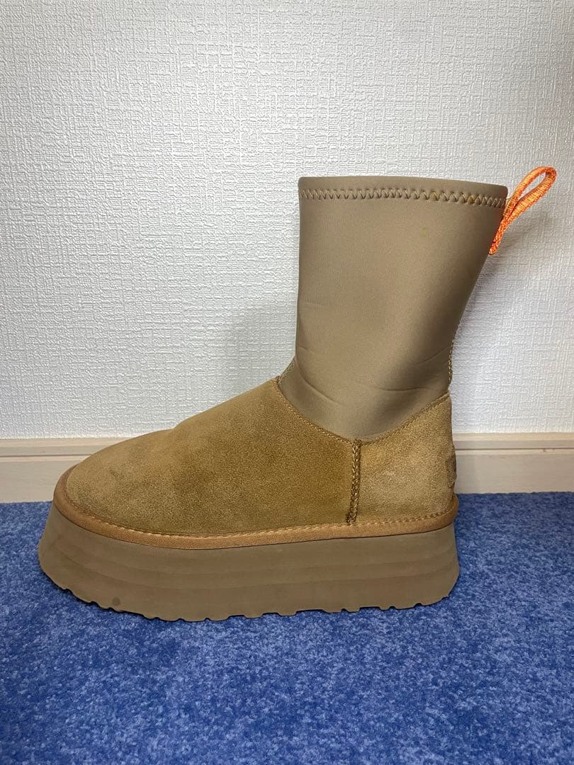 【美品】UGG 厚底 ムートンブーツ クラシック ディッパー 24cm