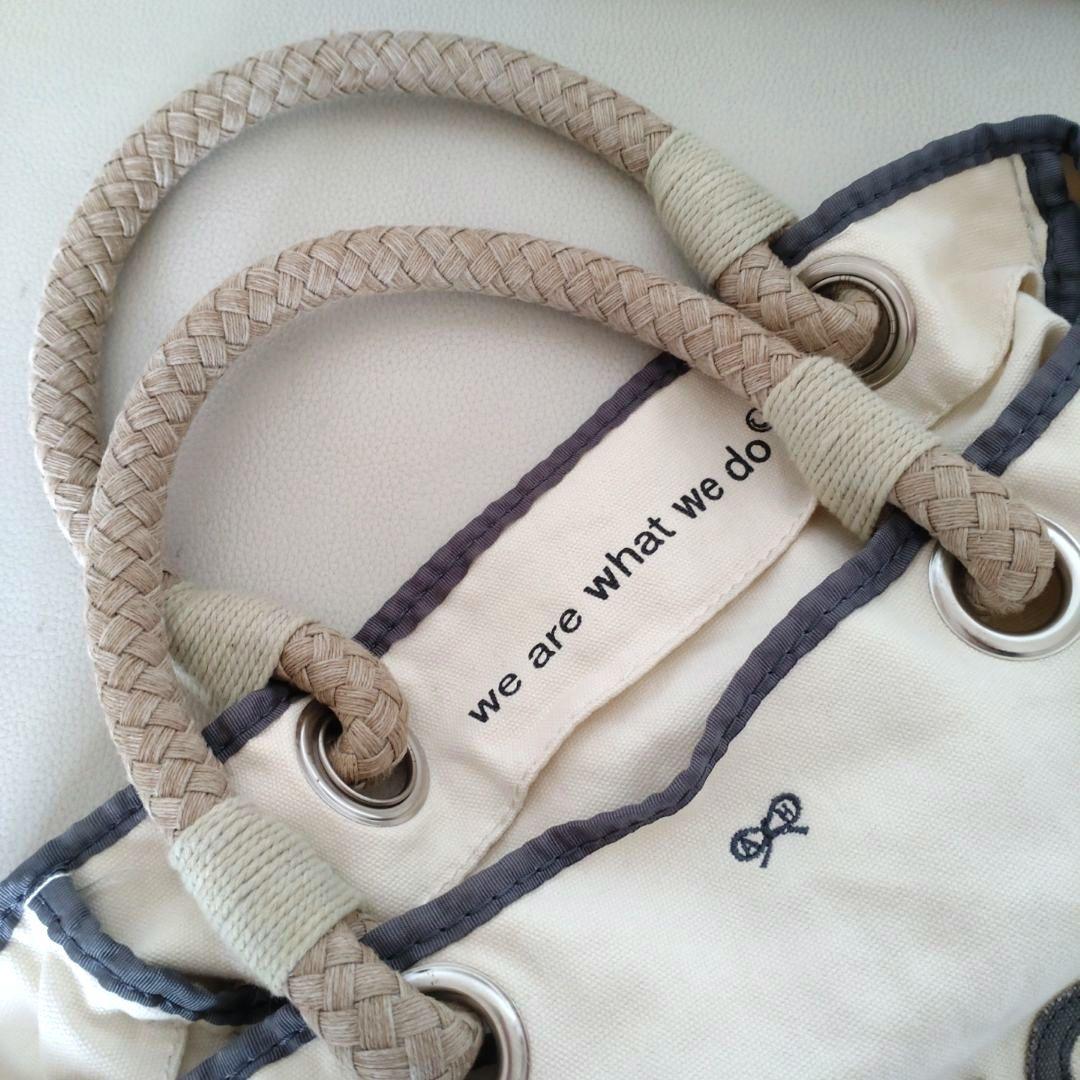 [値下げ]　アニヤ・ハインドマーチ　エコバッグ　グレー