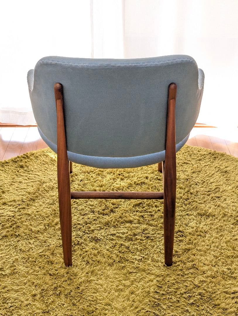 ☆希少 復刻版☆イージーチェア IL-10 ウォールナット無垢 キタニ アクタス