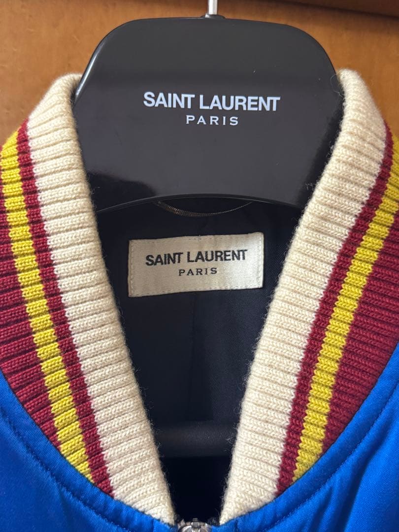 14ss SAINT LAURENT ジャケット スカジャン 46