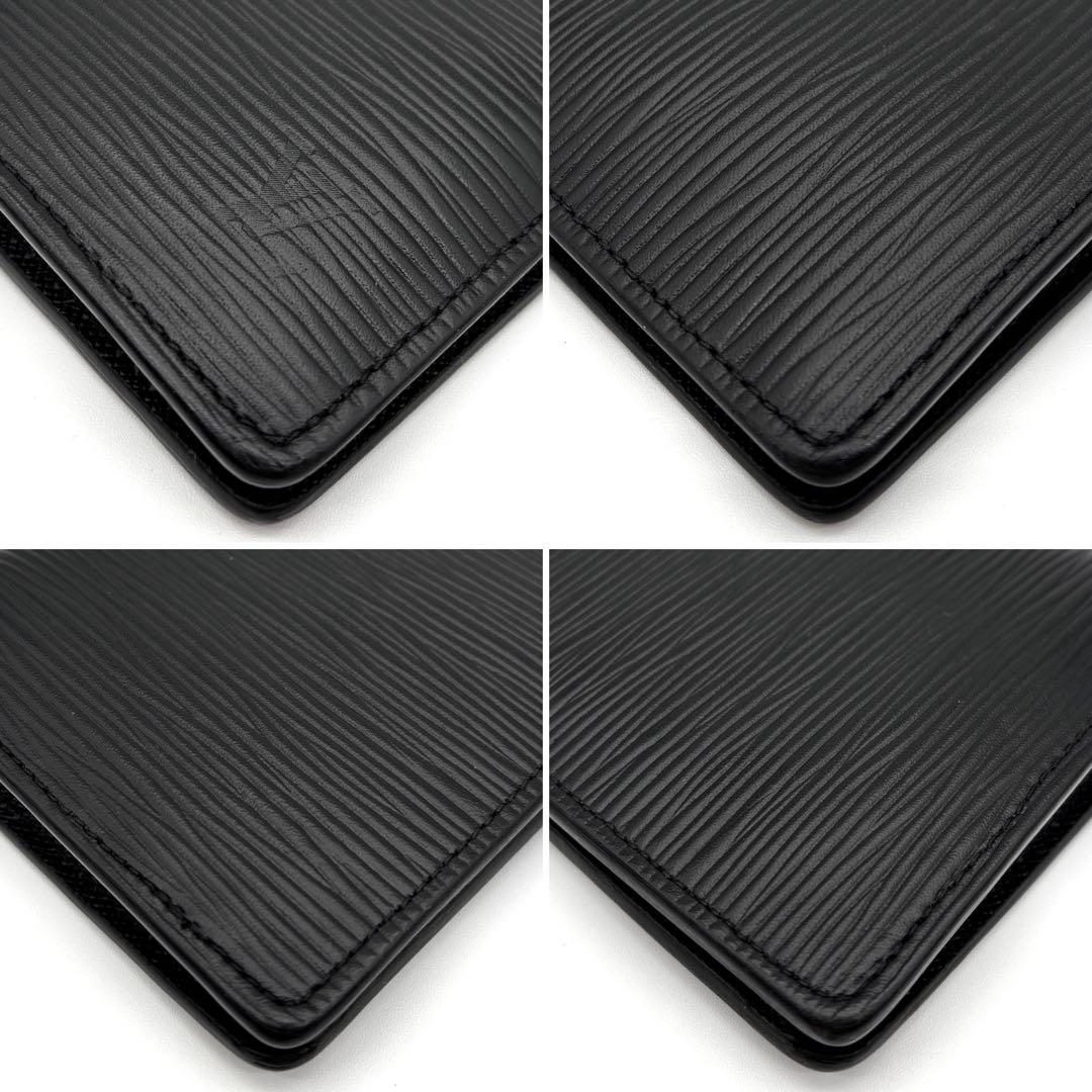 未使用に近い ルイヴィトン 長財布 ポルトフォイユ ブラザ エピ レザー ロゴ