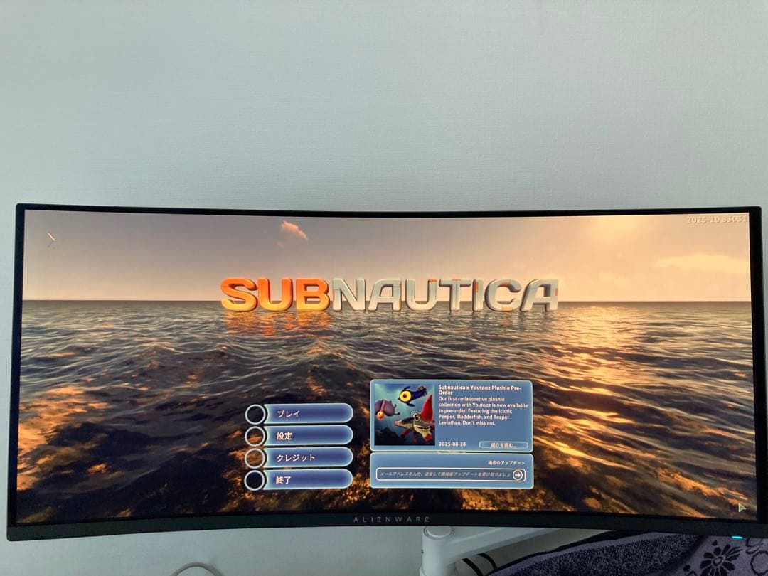 Dell Alienware AW3423DWF 有機EL湾曲 34インチ