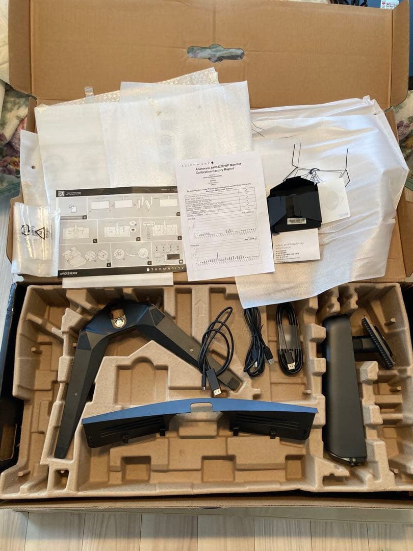 Dell Alienware AW3423DWF 有機EL湾曲 34インチ