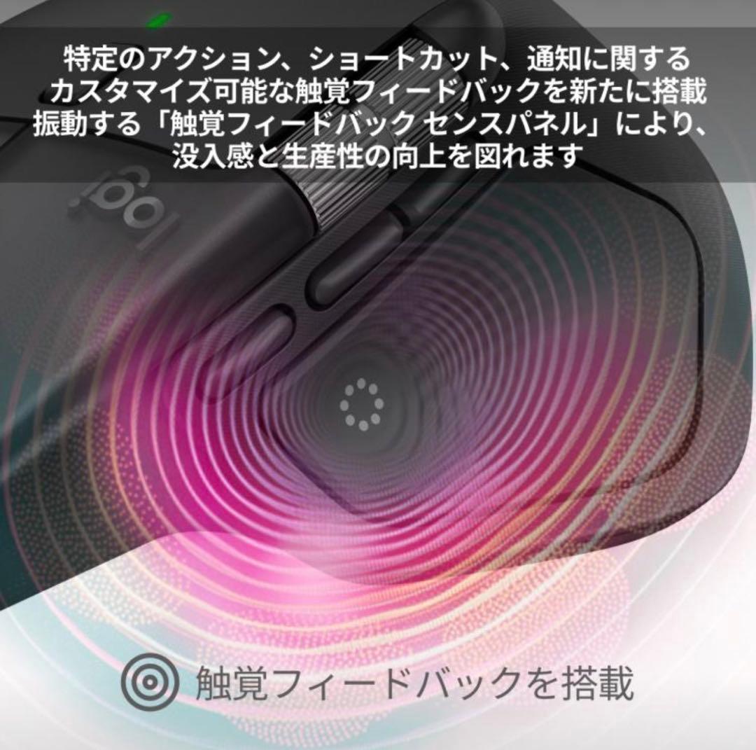 Logicool MX MASTER 4 アドバンスド ワイヤレス マウス