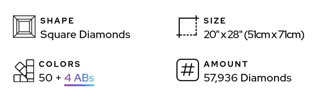 ダイヤモンドアートクラブ　Bunny in flower pot