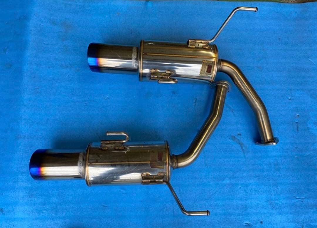 レヴォーグ1.8L CB18 VN5ガナドールマフラー(中間、リア)