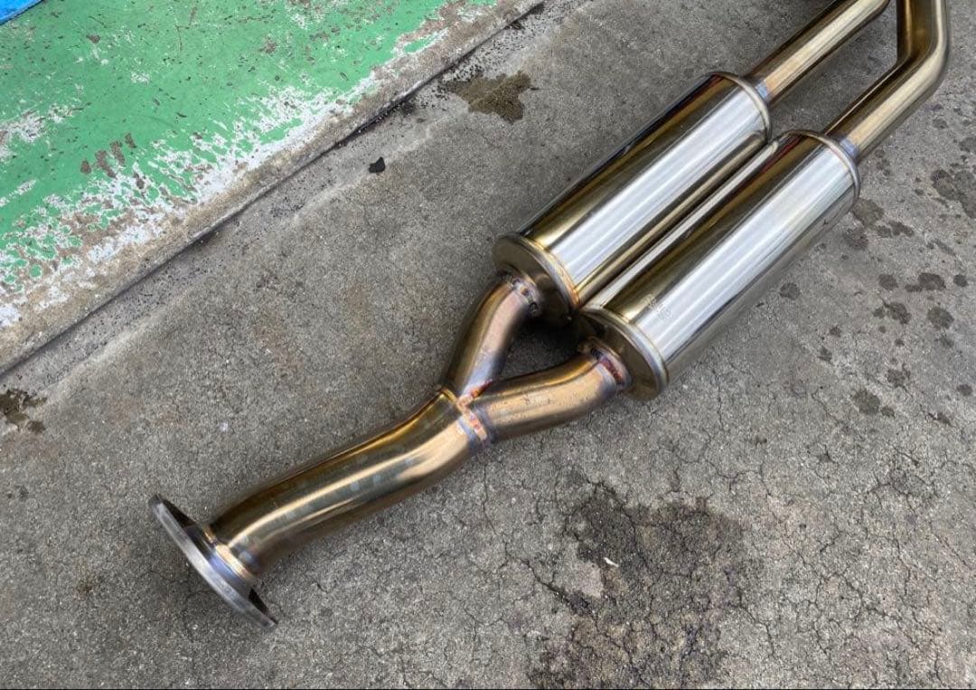 レヴォーグ1.8L CB18 VN5ガナドールマフラー(中間、リア)