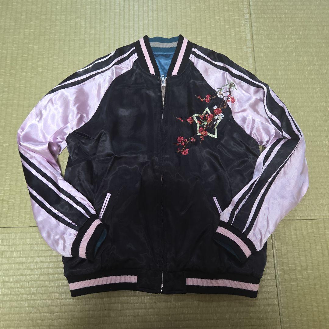 稀少 うる星やつら サイズXL 花旅楽団 スカジャン リバーシブル