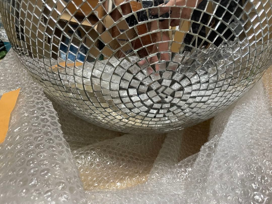 「直径50cm 大型 ミラーボール ディスコボール 吊り下げ」