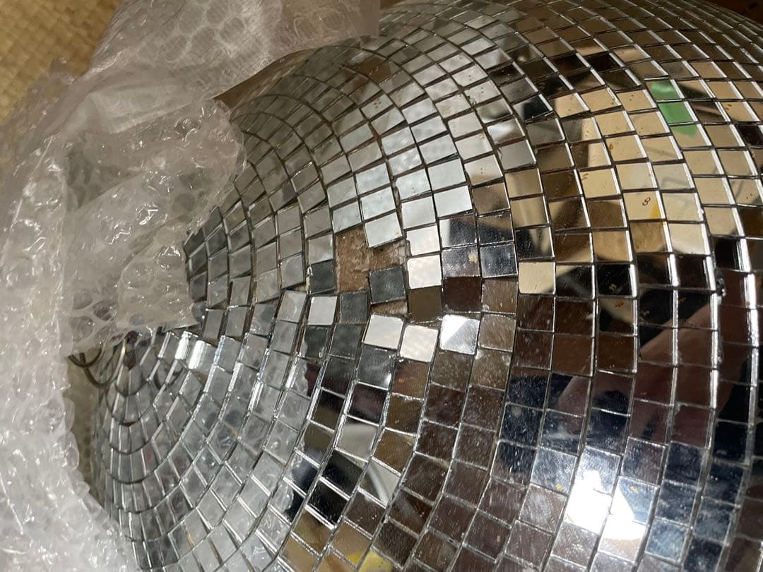 「直径50cm 大型 ミラーボール ディスコボール 吊り下げ」