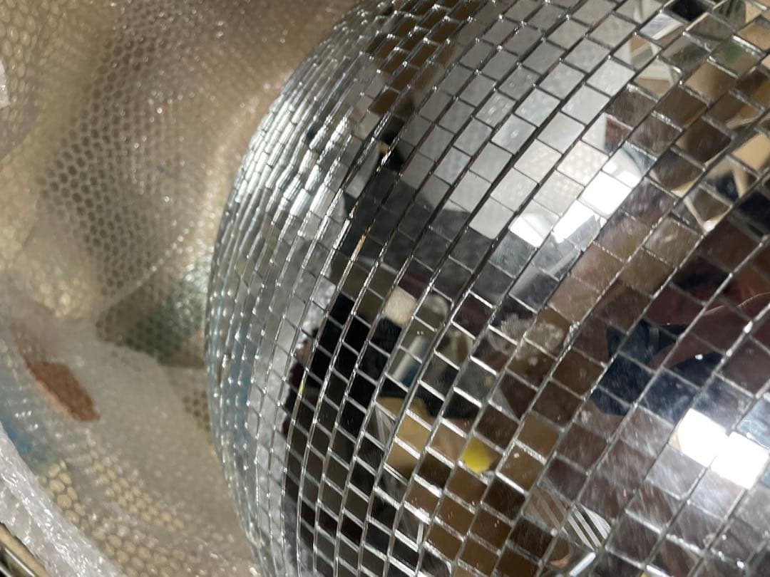 「直径50cm 大型 ミラーボール ディスコボール 吊り下げ」