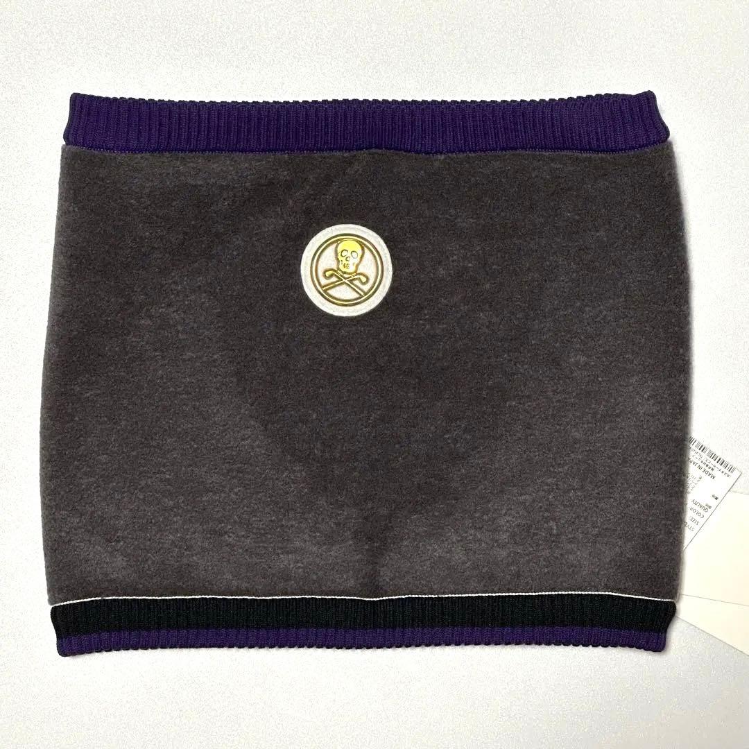 マーク＆ロナ リバーシブル配色ニットネックウォーマー ユニセックス ゴルフグッズ