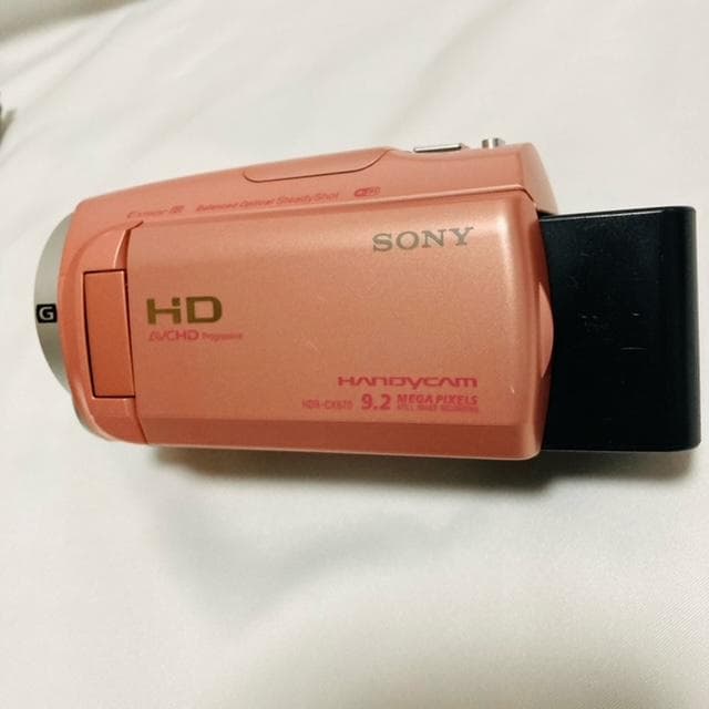 SONY ソニー HDR-CX670 ピンク ビデオカメラ