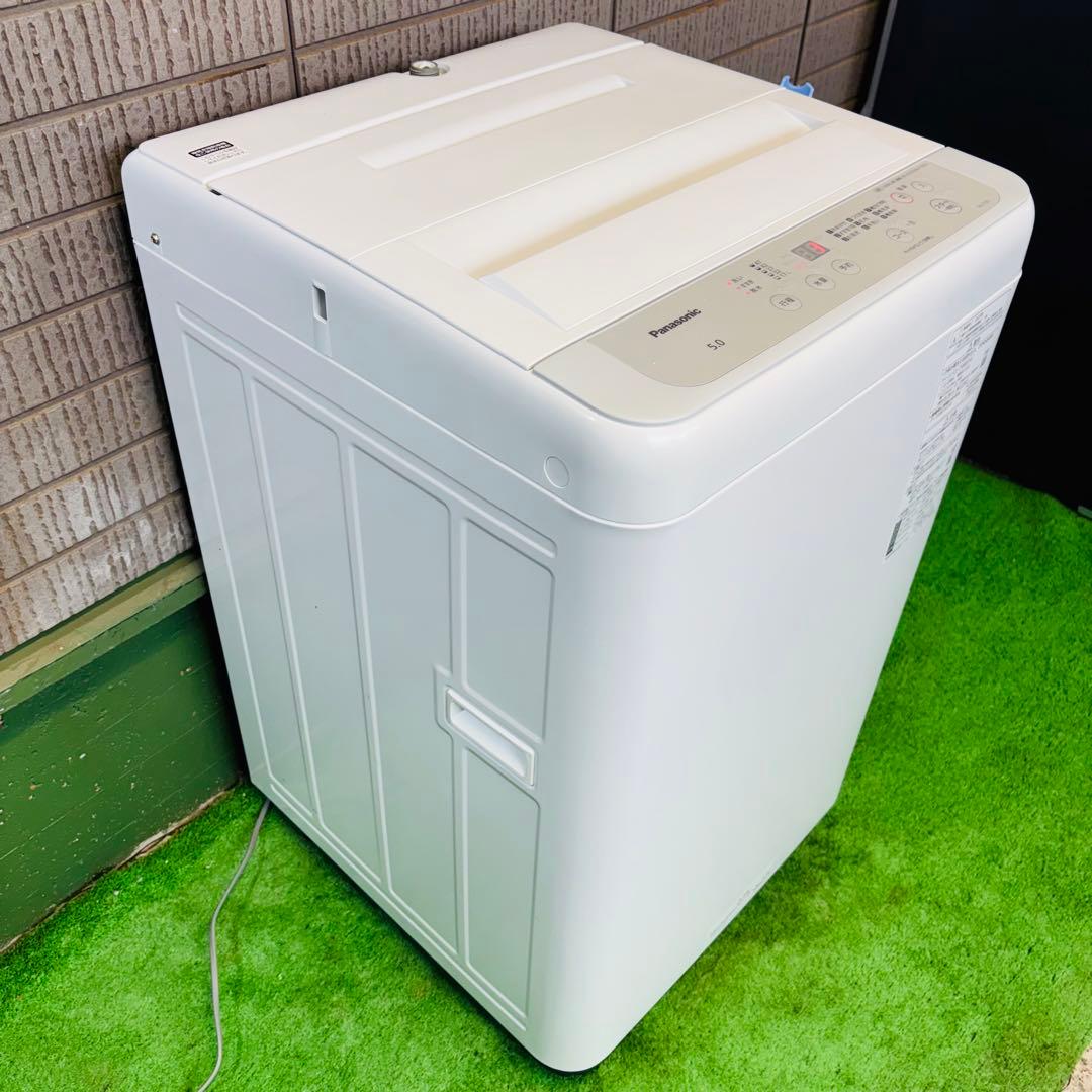 洗濯機 5.0kg 一人暮らし Panasonic 23年製【地域限定配送無料】