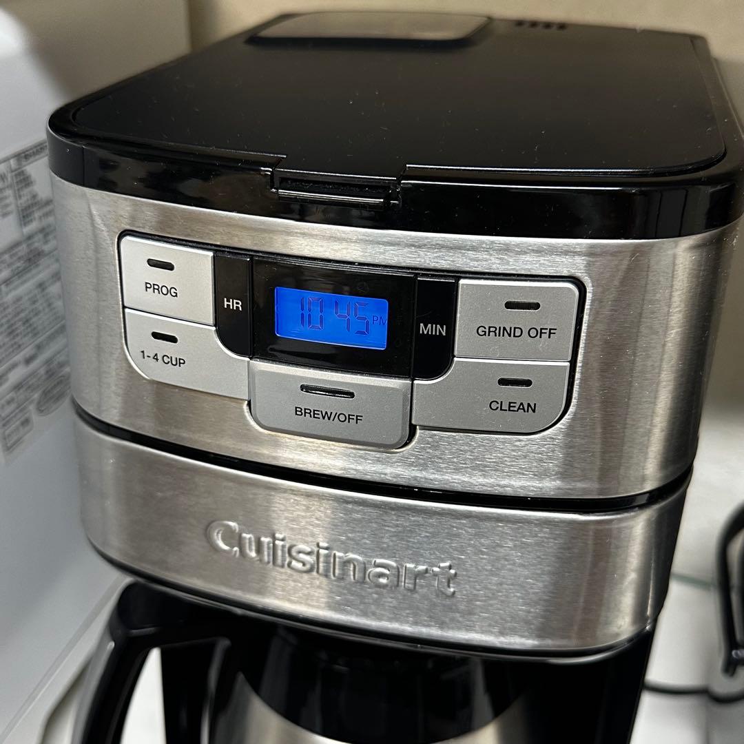 Cuisinart 10カップ全自動コーヒーメーカー　 DGB-450PCJ