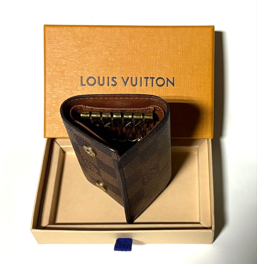 美品☆LOUIS VUITTON ☆ダミエ6連キーケース&保管ケース
